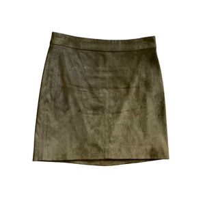 POLO Ralph Lauren Suede Mini Skirt Sz 0